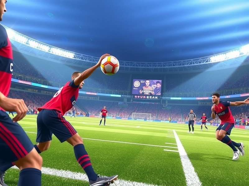 EA Sports gaming evolution showcasing old and new consoles