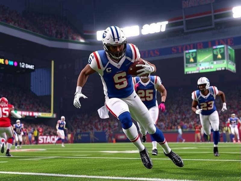 Official Cover Art for EA Sports College Football 26 featuring a dynamic player in action