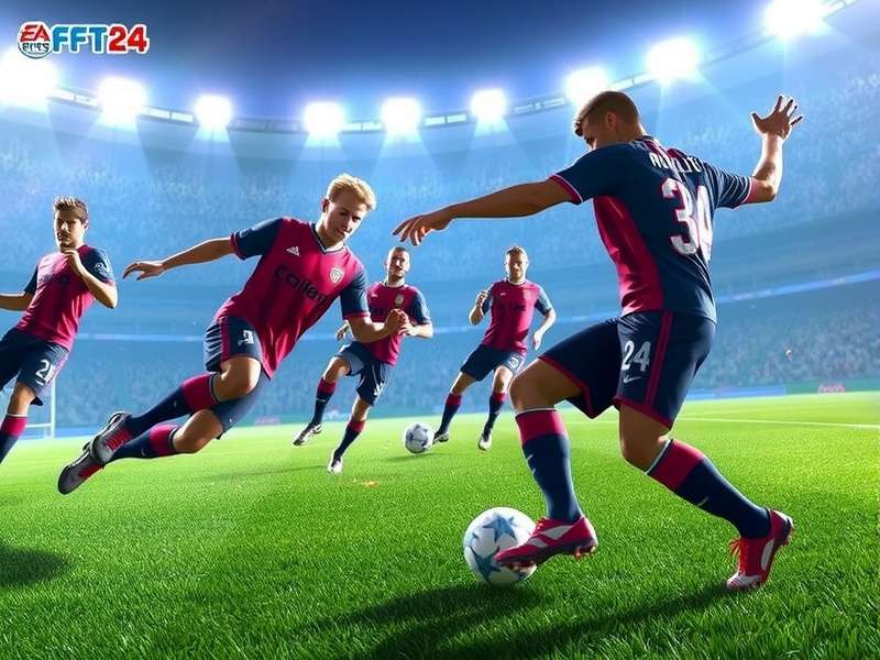 EA Sports FCTM 24 Gameplay Screenshot showing manager tactics screen