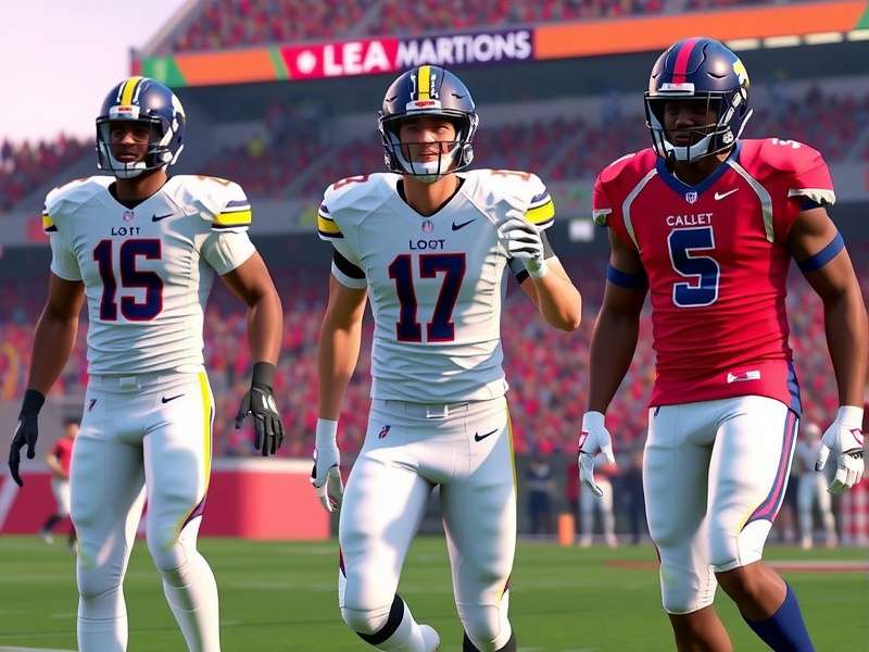 Oregon Ducks futuristic uniform combinations in EA Sports College Football 26