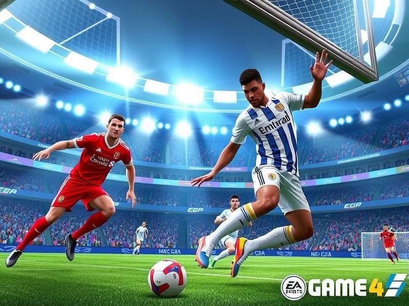 EA Sports App PC Interface showing game library and highlights