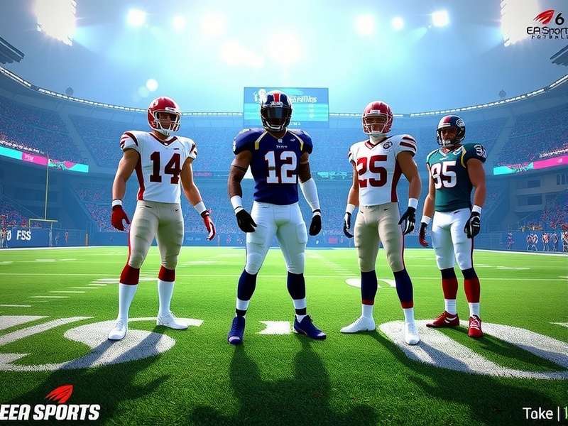 EA Sports College Football 26 Alabama Crimson Tide home uniform showcased on virtual player model