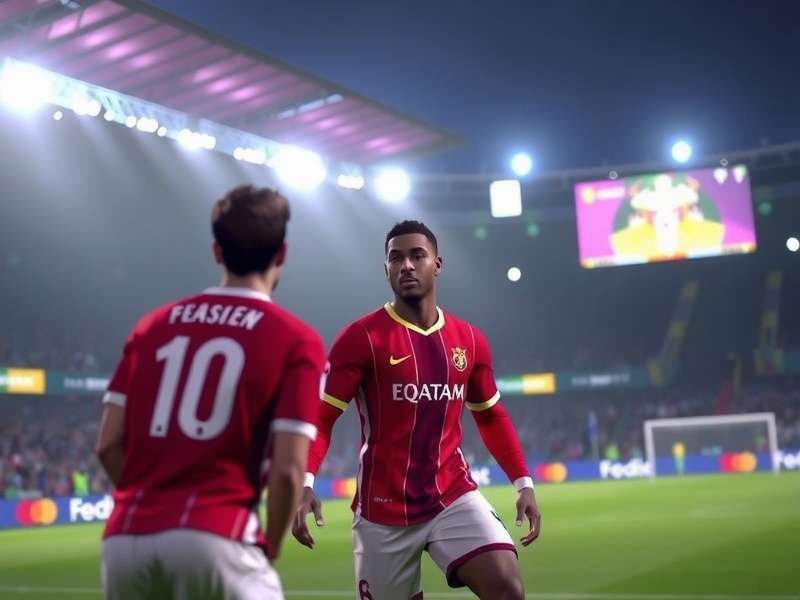 EA SPORTS FC 25 PC Gameplay Screenshot showing advanced graphics