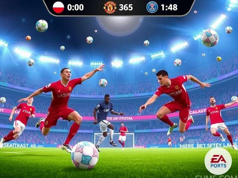 FIFA Mobile Ultimate Team Squad Builder showing high-rated players