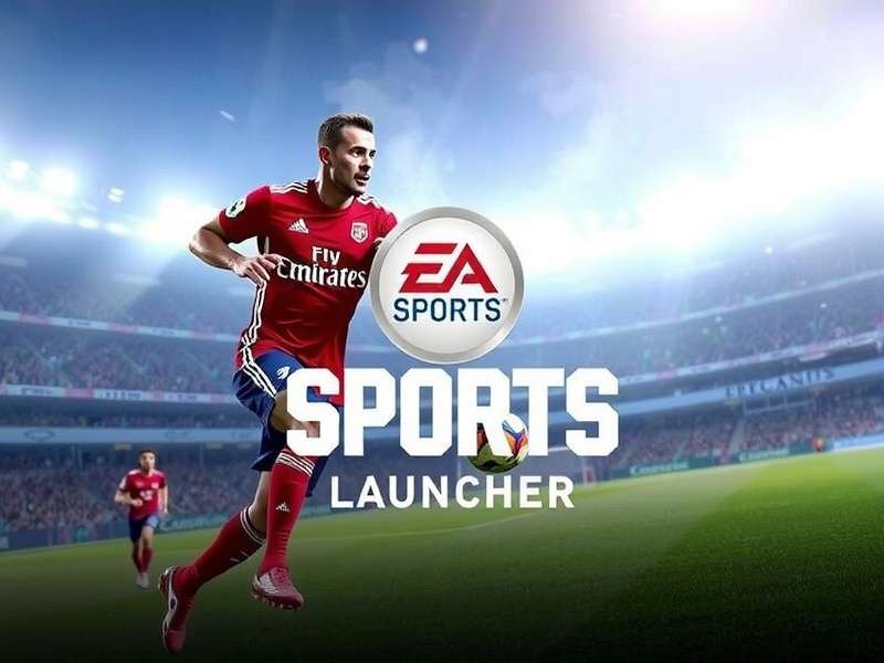 EA Sports Launcher interface on PC showing game library