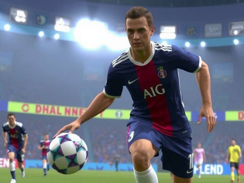 EA Sports FC 26 Gameplay screenshot showing realistic player animation