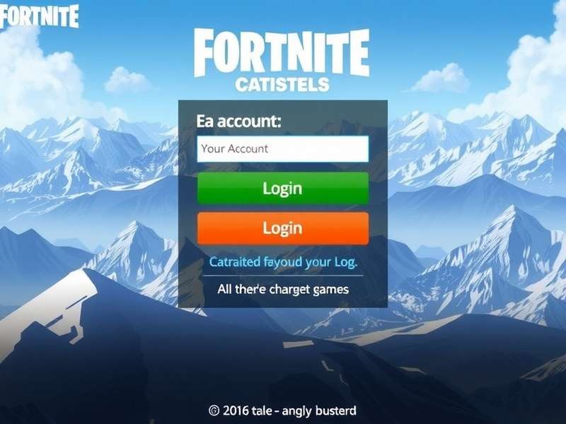 EA Sports Login Screen on multiple devices