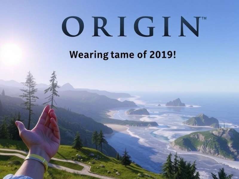 EA Origin interface showing game library and social features