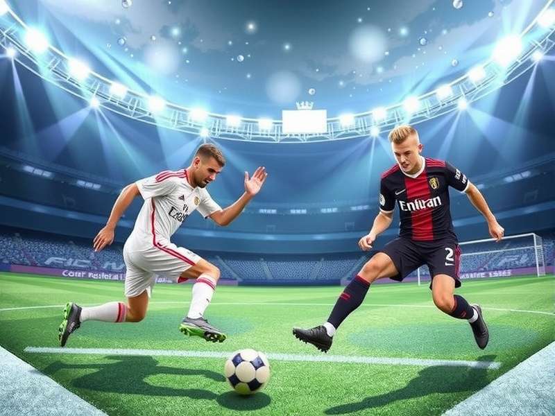 FC MO – EA Sports FC Mobile gameplay showcase featuring Ultimate Team match action on a mobile device
