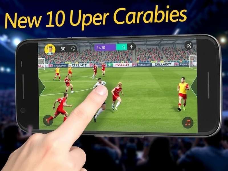 FC Mobile for PC gameplay on laptop showing EA Sports football match