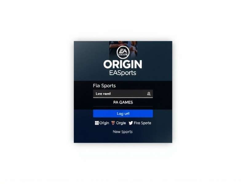 EA Sports Login Dashboard showing Origin interface with Indian flag accents and gaming setup