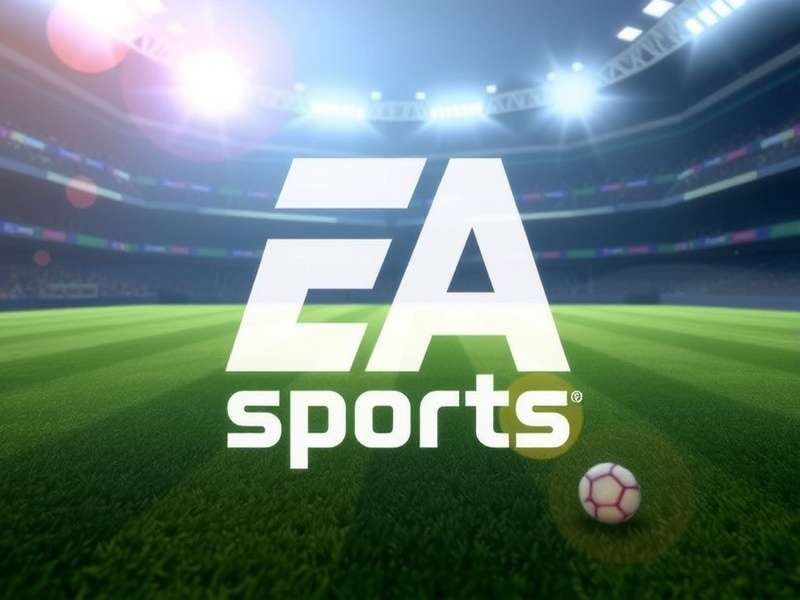 EA Sports Logo – The iconic wordmark on a dark background