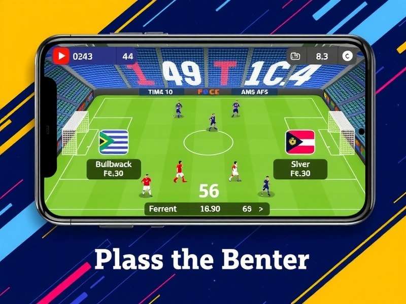 Ea Sports Fc Mobile Soccer gameplay action shot with players on field