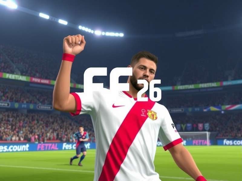 EA Sports FC 26 Beta gameplay on console with dynamic stadium atmosphere