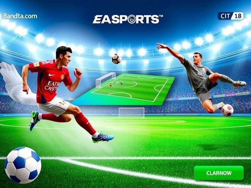 EA SPORTS Web App dashboard showing FC 26, College Football 26, and Mobile gaming interface with Indian community highlights